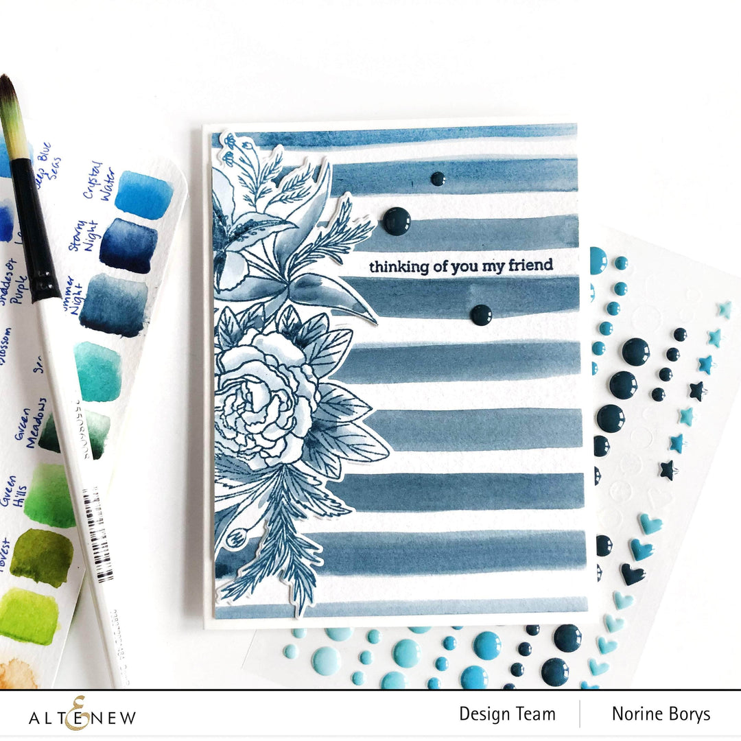 Photocentric Clear Stamps Exotic Garden Stamp Set