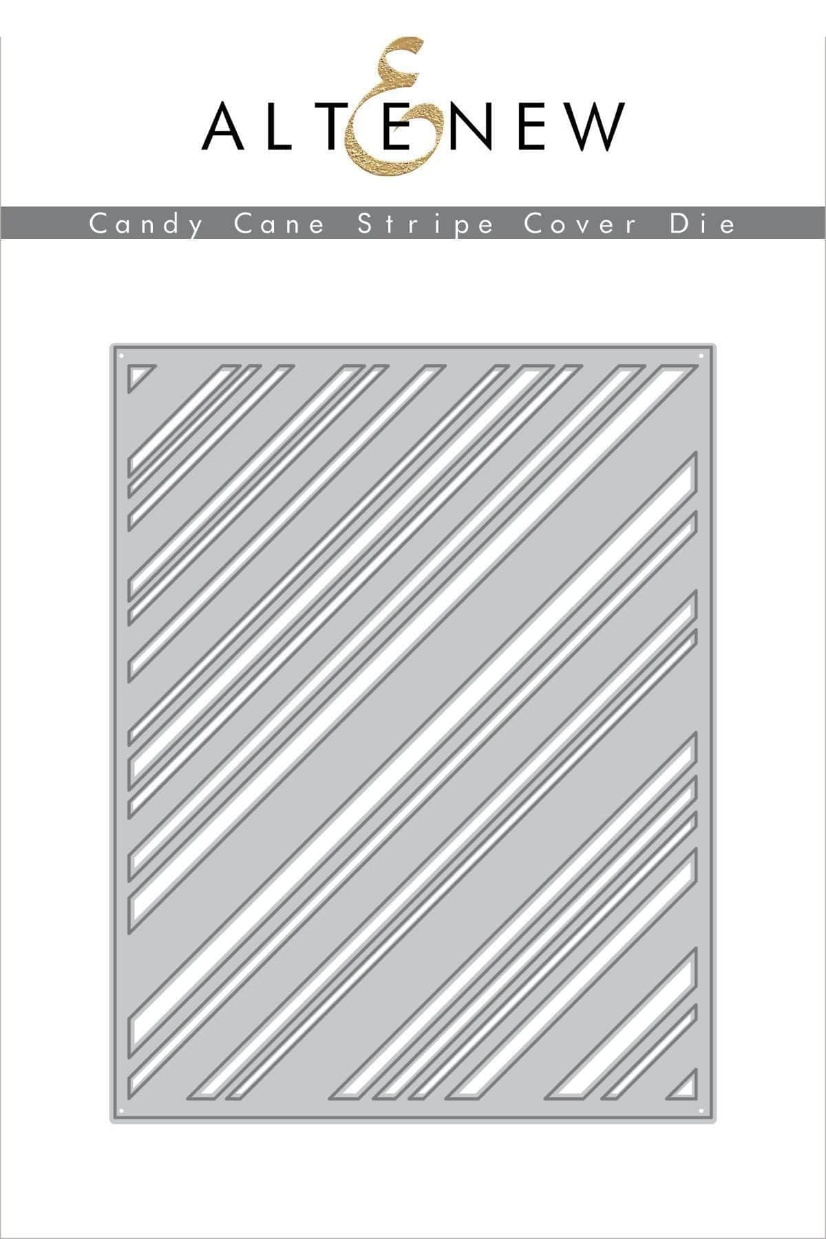 Part A-Glitz Art Craft Co.,LTD Dies Candy Cane Stripe Cover Die