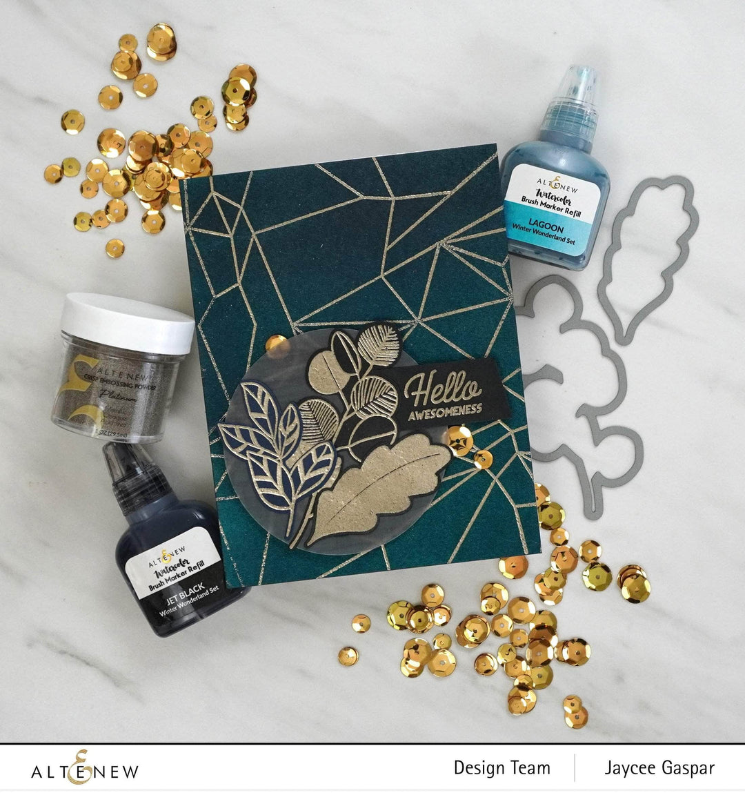 Part A-Glitz Art Craft Co.,LTD Dies Retro Plantines Die Set