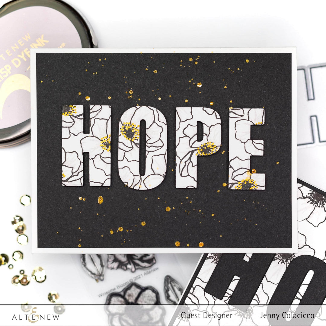 Altenew Mini Delight Mini Delight: Winsome Bloom Stamp & Die Set