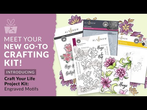 Craft Your Life Project Kit: Engraved Motifs
