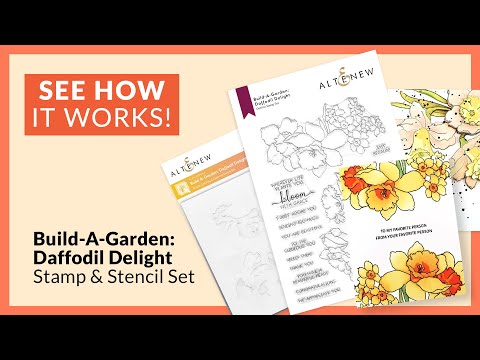 Build-A-Garden: Daffodil Delight & Add-on Die Bundle