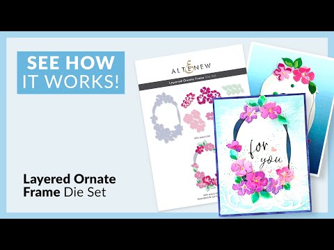 Layered Ornate Frame Die Set
