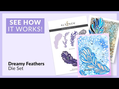 Dreamy Feathers Die Set