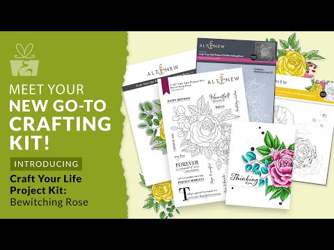Craft Your Life Project Kit: Bewitching Rose