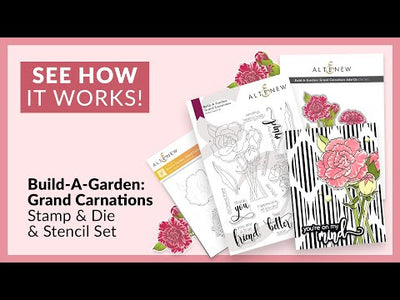 Build-A-Garden: Grand Carnations & Add-On Die Bundle