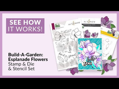Build-A-Garden: Esplanade Flowers & Add-On Die Bundle