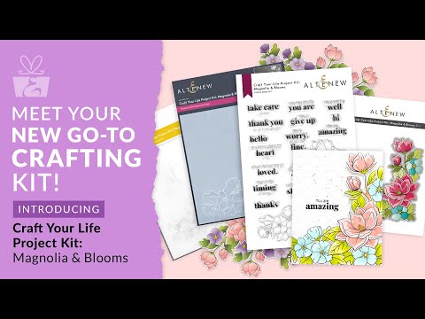 Craft Your Life Project Kit: Magnolia & Blooms