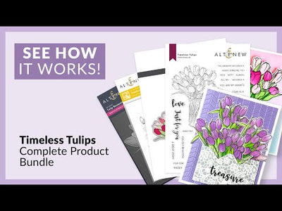Timeless Tulips Stamp & Die & Stencil Bundle
