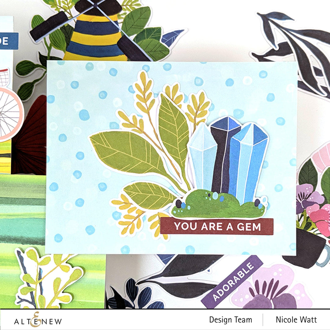 Pexzuh Printing Pattern Paper Enjoy the Ride 12x12 Paper Pack